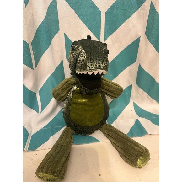 Scentsy Buddy Tex the T-Rex Plush Green Dinosaur stuffed animal - Picture 1 of 5